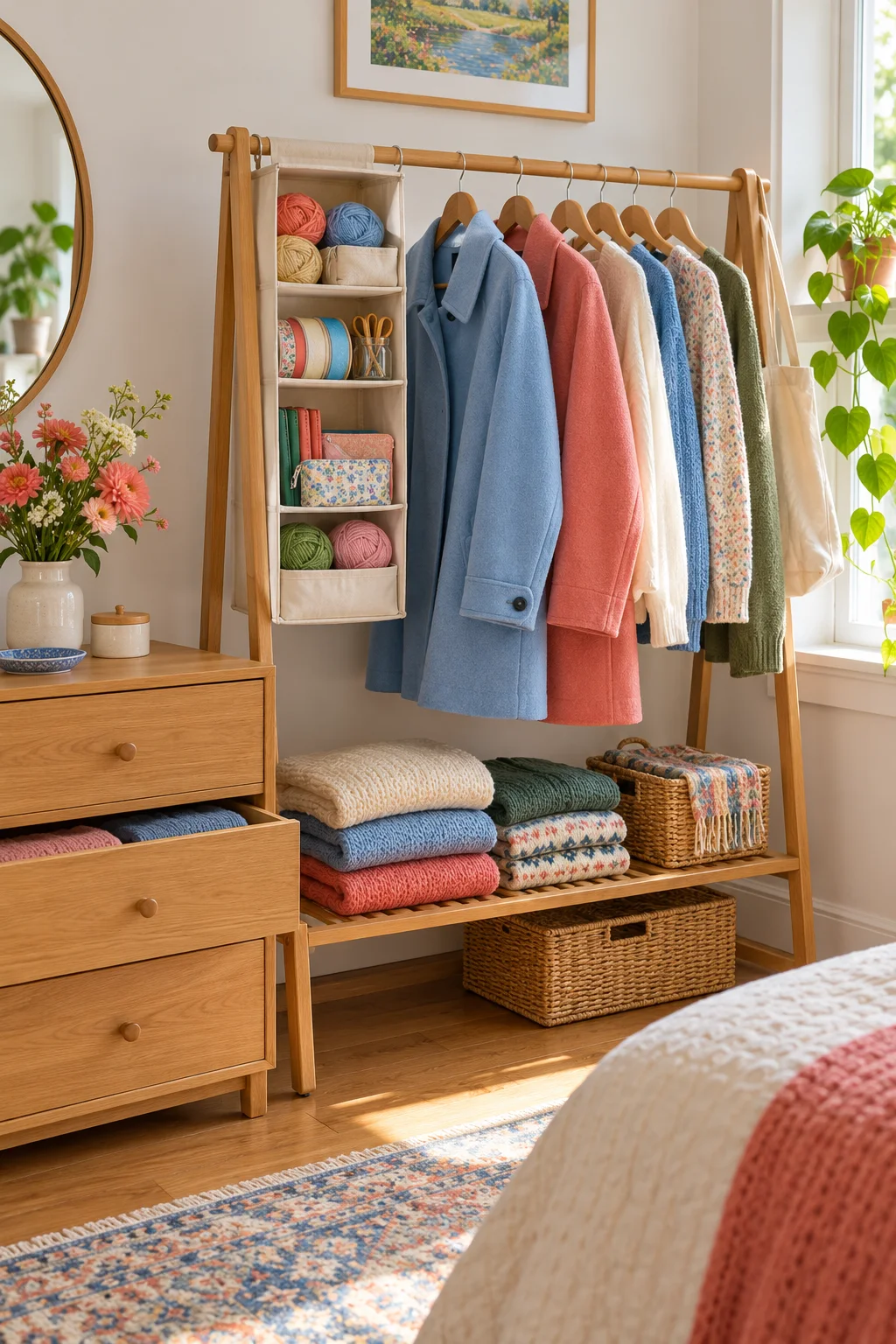21 Ways to Use a Hanging Closet Organizer Beyond Storing Clothes
