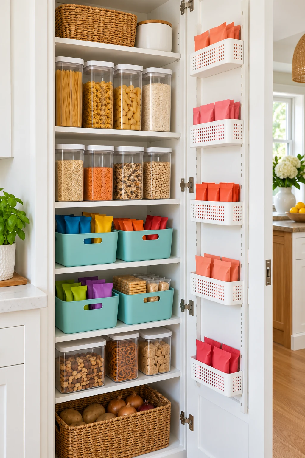 22 Pantry Door Organizer Ideas to Add Storage Behind the Door
